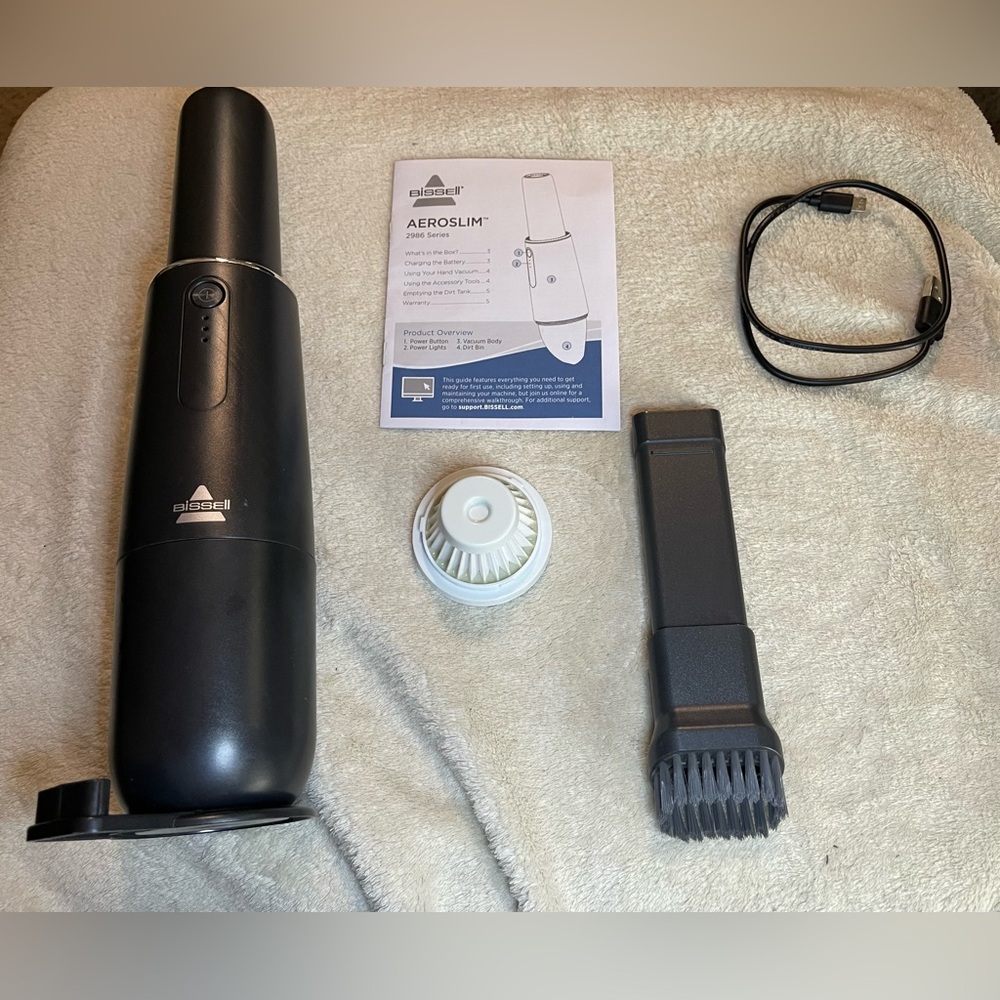 Bissell AeroSlim 29869  Cordless Hand Vacuum Cleaner - New Open Box
